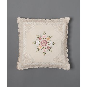 ΜΑΞΙΛΑΡΟΘΗΚΗ (45cm x 45cm) πλεκτό κορδέλα 8