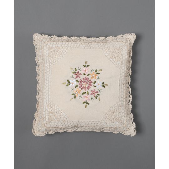 ΜΑΞΙΛΑΡΟΘΗΚΗ (45cm x 45cm) πλεκτό κορδέλα 8