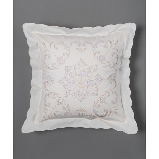 Silk Fashion Ζευγάρι μαξιλαροθήκες κοφτές (45cm x 45cm) snj127 μπέζ