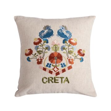 ΜΑΞΙΛΑΡΟΘΗΚΗ (45cm x 45cm) λινά παραδοσιακά1