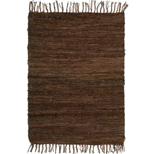 Silk Fashion Πατάκια τζακιού (60cm x 90cm) καφέ