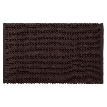 Silk Fashion ΠΑΤΑΚΙΑ αλυσίδα (65cm x 130cm) καφέ