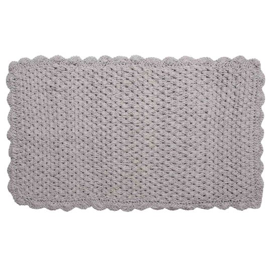 Silk Fashion ΠΑΤΑΚΙΑ πλεκτό (60cm x 100cm) γκρί