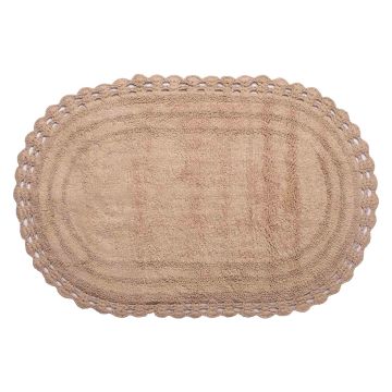 Silk Fashion ΠΑΤΑΚΙ oval (60cm x 100cm) μπεζ