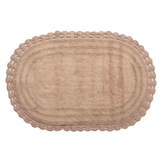 Silk Fashion ΠΑΤΑΚΙ oval (70cm x 140cm) μπεζ