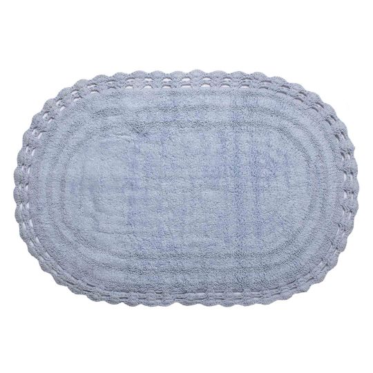 Silk Fashion ΠΑΤΑΚΙ oval (100cm x 160cm) σιέλ