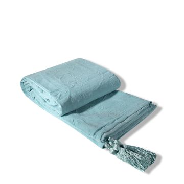 Silk Fashion ΡΙΧΤΑΡΙΑ 055 (180cm x 180cm) AQUA Silk Fashion ΡΙΧΤΑΡΙΑ 055 (180cm x 180cm) AQUA