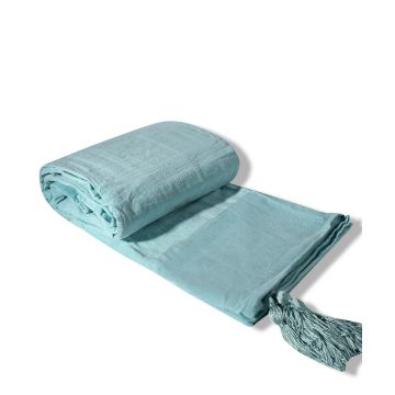 Silk Fashion ΡΙΧΤΑΡΙΑ 281 (180cm x 180cm) AQUA Silk Fashion ΡΙΧΤΑΡΙΑ 281 (180cm x 180cm) AQUA