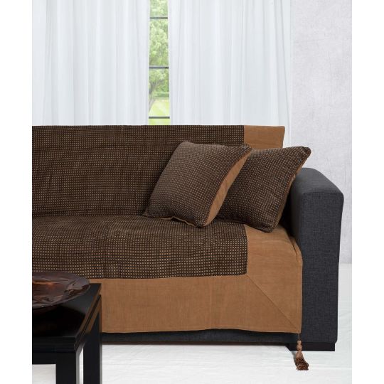 Silk Fashion ΡΙΧΤΑΡΙΑ 809 (180cm x 180cm / 180cm x 250cm / 180cm x 300cm) καφέ