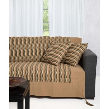 Silk Fashion ΡΙΧΤΑΡΙΑ 602 κύμα (150cm x 180cm) ivory Silk Fashion ΡΙΧΤΑΡΙΑ 602 κύμα (150cm x 180cm) ivory