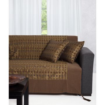 Silk Fashion ΡΙΧΤΑΡΙΑ 602 πουά (150cm x 180cm) λαδί Silk Fashion ΡΙΧΤΑΡΙΑ 602 πουά (150cm x 180cm) λαδί