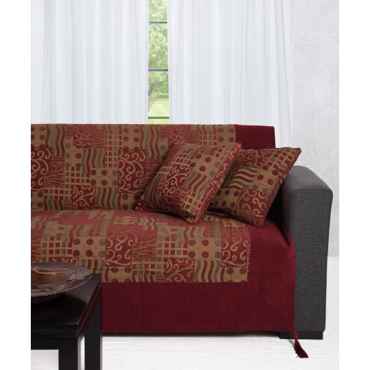 Silk Fashion ΡΙΧΤΑΡΙΑ 602 πυκνό (150cm x 180cm) μπορντώ