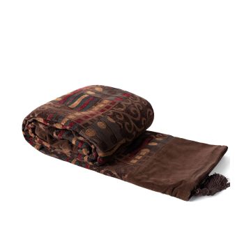 Silk Fashion ΡΙΧΤΑΡΙΑ 602 πυκνό (180cm x 250cm) καφέ Silk Fashion ΡΙΧΤΑΡΙΑ 602 πυκνό (180cm x 250cm) καφέ