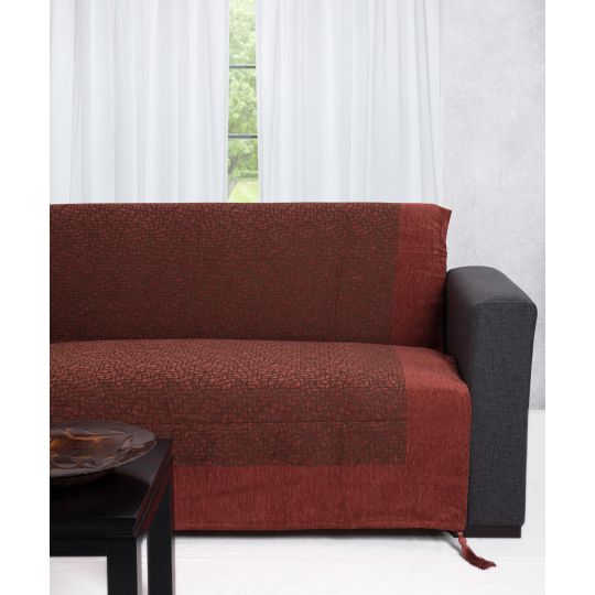 Silk Fashion ΡΙΧΤΑΡΙΑ 8091 (180cm x 180cm / 180cm  x 250cm / 180cm x 300cm) κεραμιδί