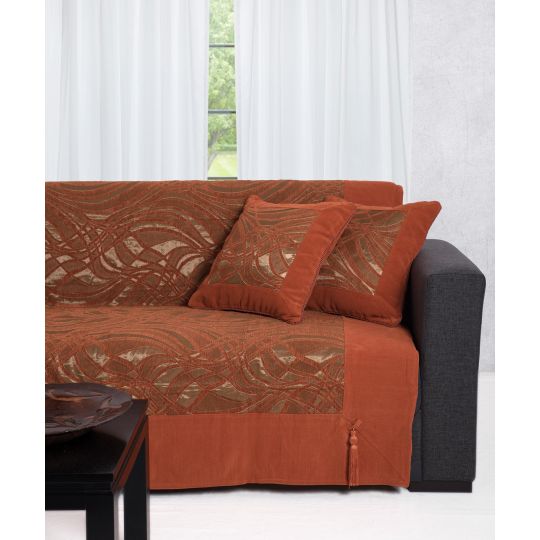 Silk Fashion ΡΙΧΤΑΡΙΑ 911 (180cm x 180cm / 180cm x 250cm / 180cm x 300cm) πορτοκαλί