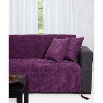 Silk Fashion ΡΙΧΤΑΡΙΑ 7098 (180cm x 180cm / 180cm x 250cm / 180cm x 320cm) μώβ Silk Fashion ΡΙΧΤΑΡΙΑ 7098 (180cm x 180cm / 180cm x 250cm / 180cm x 320cm) μώβ
