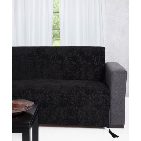 Silk Fashion ΡΙΧΤΑΡΙΑ 7098 (180cm x 180cm / 180cm x 250cm / 180cm x 320cm) μαύρο