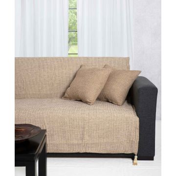 Silk Fashion ΡΙΧΤΑΡΙΑ 9925 (180cm x 180cm) άμμου  Silk Fashion ΡΙΧΤΑΡΙΑ 9925 (180cm x 180cm) άμμου