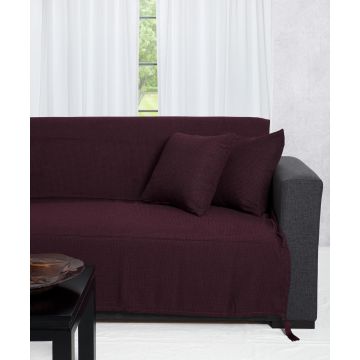 Silk Fashion ΡΙΧΤΑΡΙΑ 9925 (180cm x 180cm) μελιτζανί Silk Fashion ΡΙΧΤΑΡΙΑ 9925 (180cm x 180cm) μελιτζανί