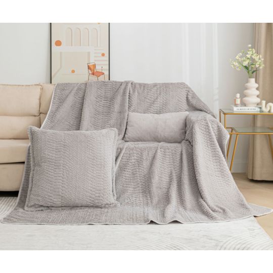 Silk Fashion ΡΙΧΤΑΡΙΑ NX201 (180cm x 320cm) LIGHT GREY