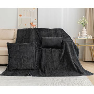 Silk Fashion ΡΙΧΤΑΡΙΑ NX201 (180cm x 320cm) ANTHRACITE Silk Fashion ΡΙΧΤΑΡΙΑ NX201 (180cm x 320cm) ANTHRACITE