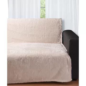 Silk Fashion Διακοσμητικό fleece ριχτάρι 029 (150cm x 200cm) nature