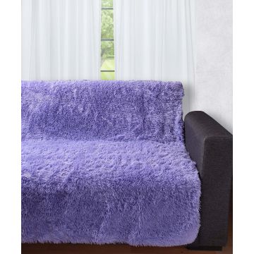 Silk Fashion Διακοσμητικό μαλλιαρό ριχτάρι 5336 (145cm x 195cm) μωβ Silk Fashion Διακοσμητικό μαλλιαρό ριχτάρι 5336 (145cm x 195cm) μωβ