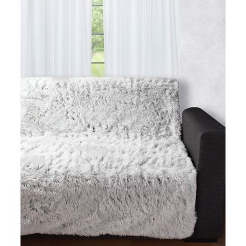 Silk Fashion Διακοσμητικό μαλλιαρό ριχτάρι 5336 (145cm x 195cm) δίχρωμο/γκρί βάση Silk Fashion Διακοσμητικό μαλλιαρό ριχτάρι 5336 (145cm x 195cm) δίχρωμο/γκρί βάση