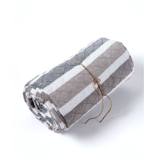 Silk Fashion ΡΙΧΤΑΡΙΑ 17250 (180cm x 320cm) beige/grey