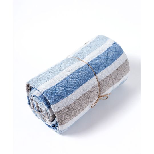 Silk Fashion ΡΙΧΤΑΡΙΑ 17250 (180cm x 250cm) light blue/blue