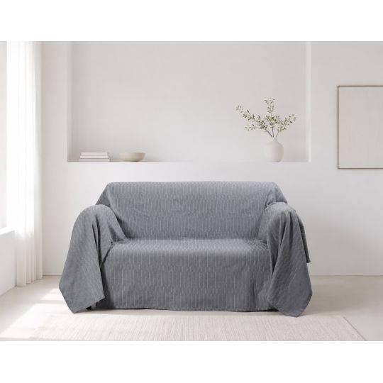 ΡΙΧΤΑΡΙΑ 25632 (180cm x 180cm) silver