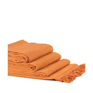 Silk Fashion ΡΙΧΤΑΡΙΑ dobby (180cm x 180cm/180cm x 250cm/180cm x 300cm) πορτοκαλί Silk Fashion ΡΙΧΤΑΡΙΑ dobby (180cm x 180cm/180cm x 250cm/180cm x 300cm) πορτοκαλί