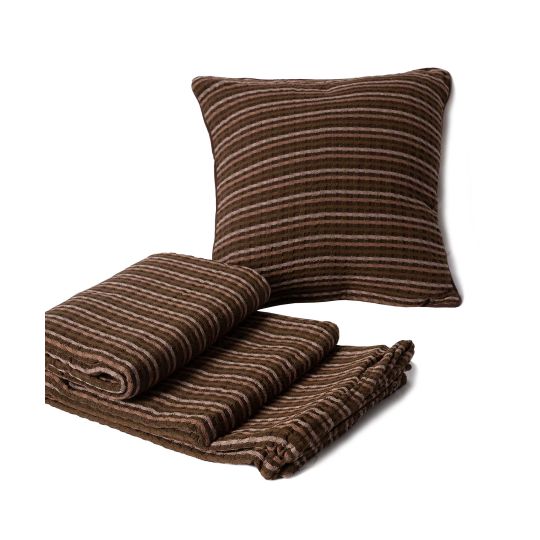 Silk Fashion ΡΙΧΤΑΡΙΑ multisquare (180cm x 240cm) καφέ 