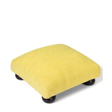 Silk Fashion Υποπόδιο (30cm X 30cm X 14cm) 354 κίτρινο