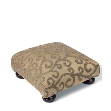 Silk Fashion Υποπόδιο (30cm X 30cm X 14cm) 602 κλαδί πράσινο