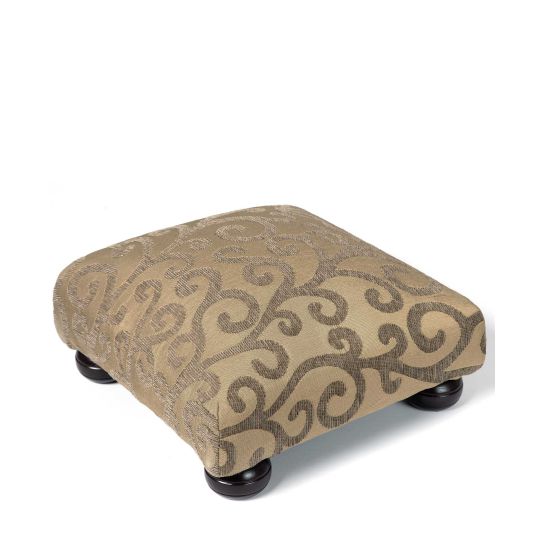 Silk Fashion Υποπόδιο (30cm X 30cm X 14cm) 602 κλαδί πράσινο