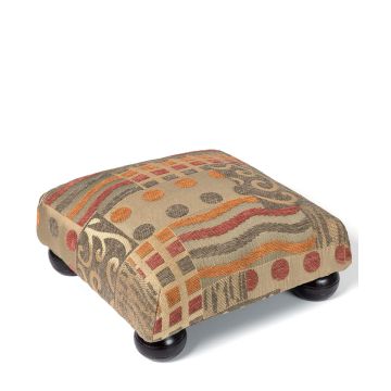 Silk Fashion Υποπόδιο (30cm X 30cm X 14cm) 602 πυκνό πράσινο