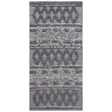 Silk Fashion Πατάκι taj mahal (60cm x 130cm) ανοιχτό γκρί