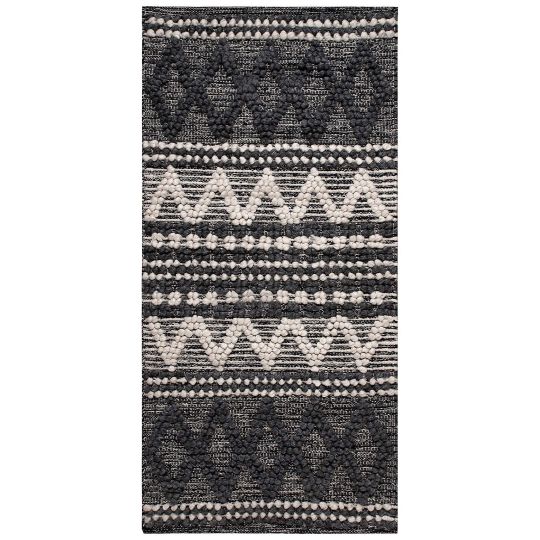 Silk Fashion Πατάκι taj mahal (70cm x 160cm) σκούρο γκρί