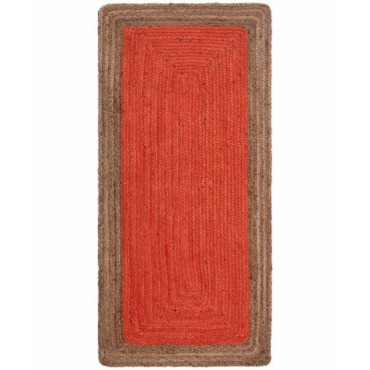 Silk Fashion Χαλί γιούτα 1708 (70cm x 160cm) teracotta