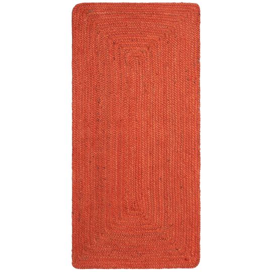 Silk Fashion Χαλί γιούτα 1717 (70cm x 160cm) teracotta