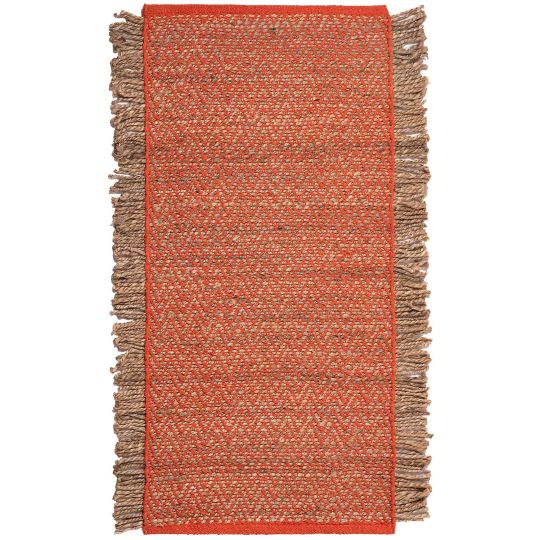 Silk Fashion Χαλί γιούτα 1742 (60cm x 130cm) salmon