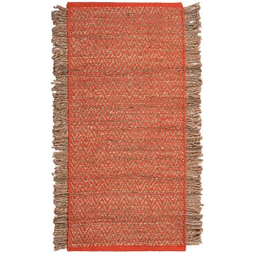 Silk Fashion Χαλί γιούτα 1743 (70cm x 160cm) salmon