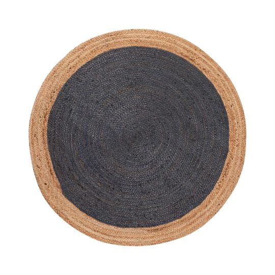 Silk Fashion Χαλί γιούτα 1749 (150cm) natural/dark grey