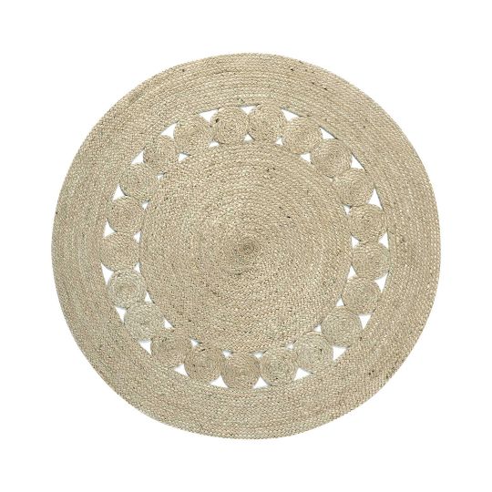 Silk Fashion Χαλί γιούτα 1764 (150cm) light grey