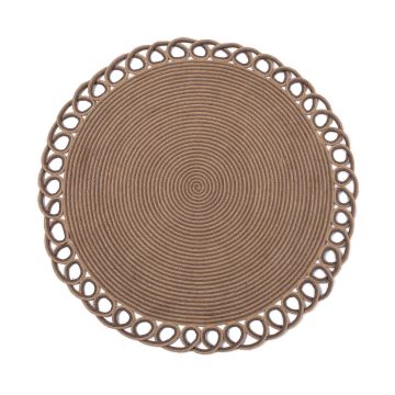 Silk Fashion Χαλί γιούτα 1911 (150cm) light grey