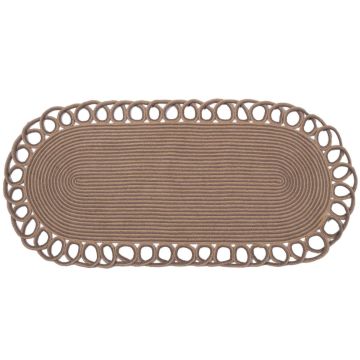 Silk Fashion Χαλί γιούτα 1911 (70cm x 160cm) light grey