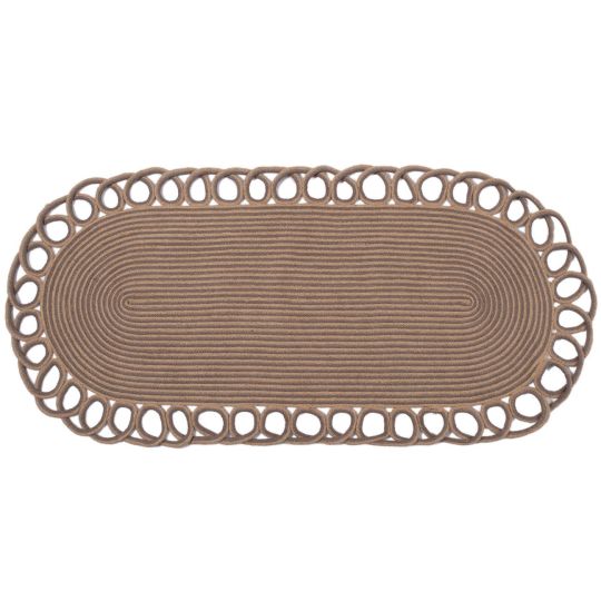 Silk Fashion Χαλί γιούτα 1911 (70cm x 160cm) light grey