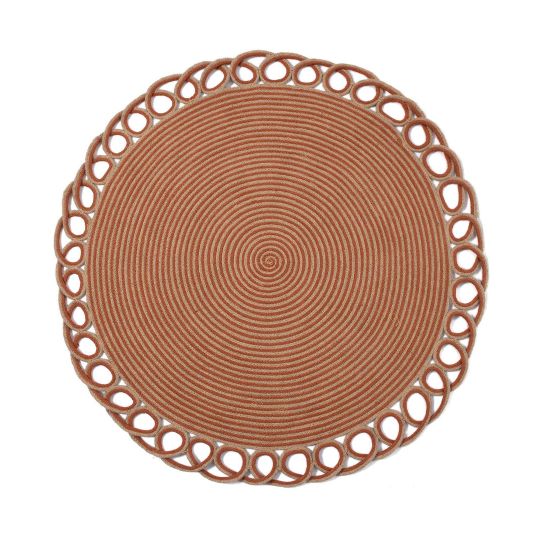 Silk Fashion Χαλί γιούτα 1911 (120cm) rust