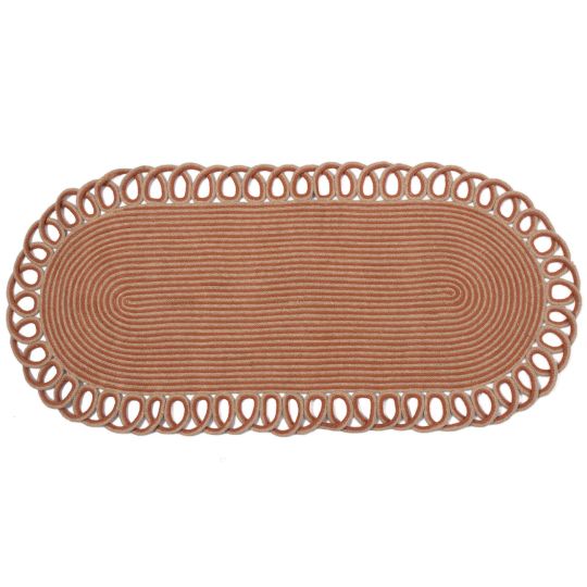 Silk Fashion Χαλί γιούτα 1911 (70cm x 160cm) rust